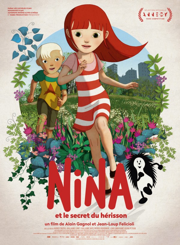 Affiche Ciné vacances - Nina et le secret du hérisson