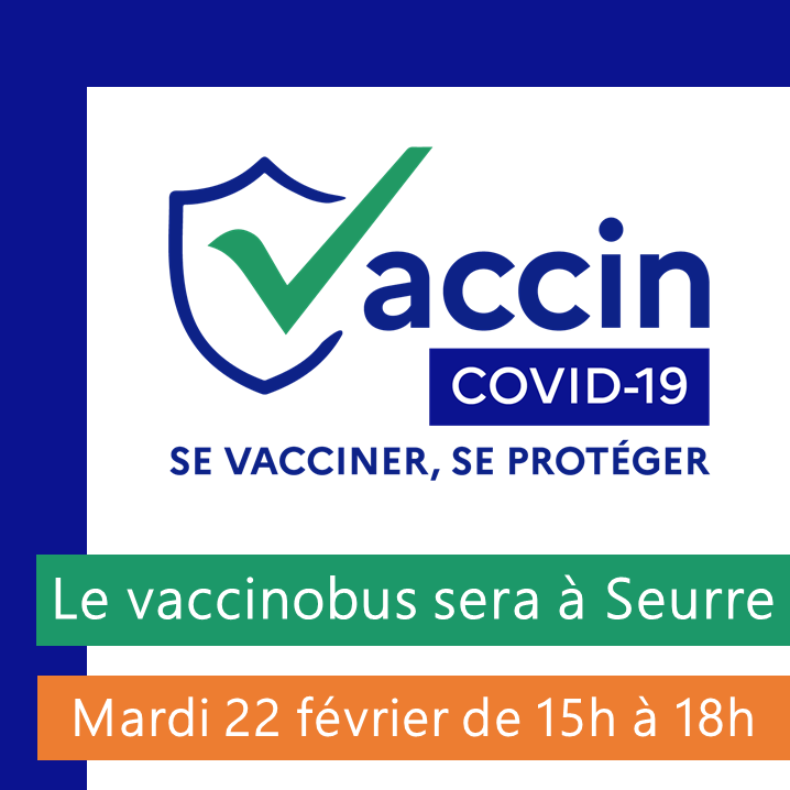 le vaccinobus à Seurre - mardi 22 février 2022