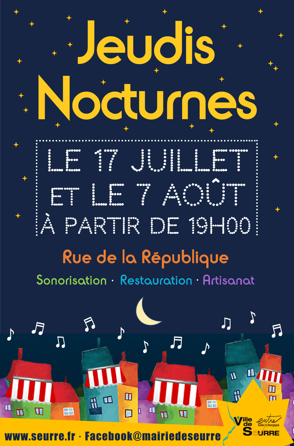 Marchés nocturnes à seurre