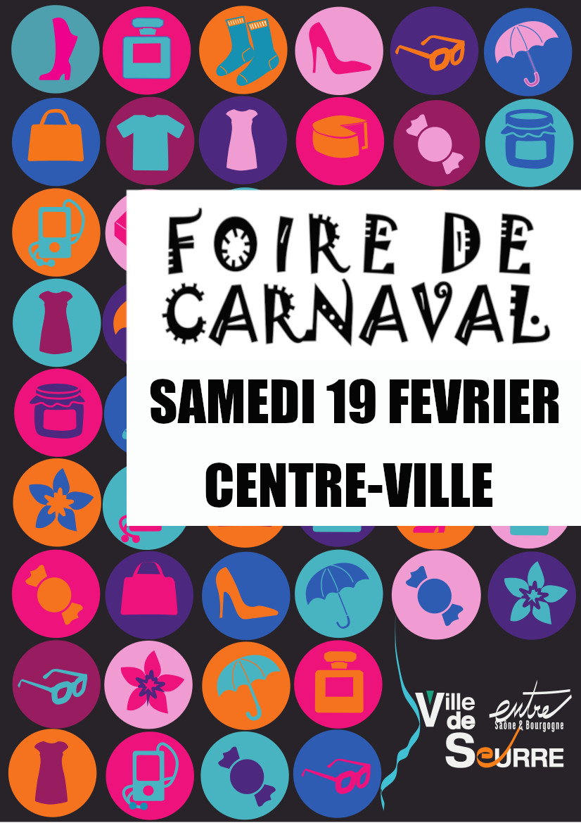 Affiche de la foire de Carnaval