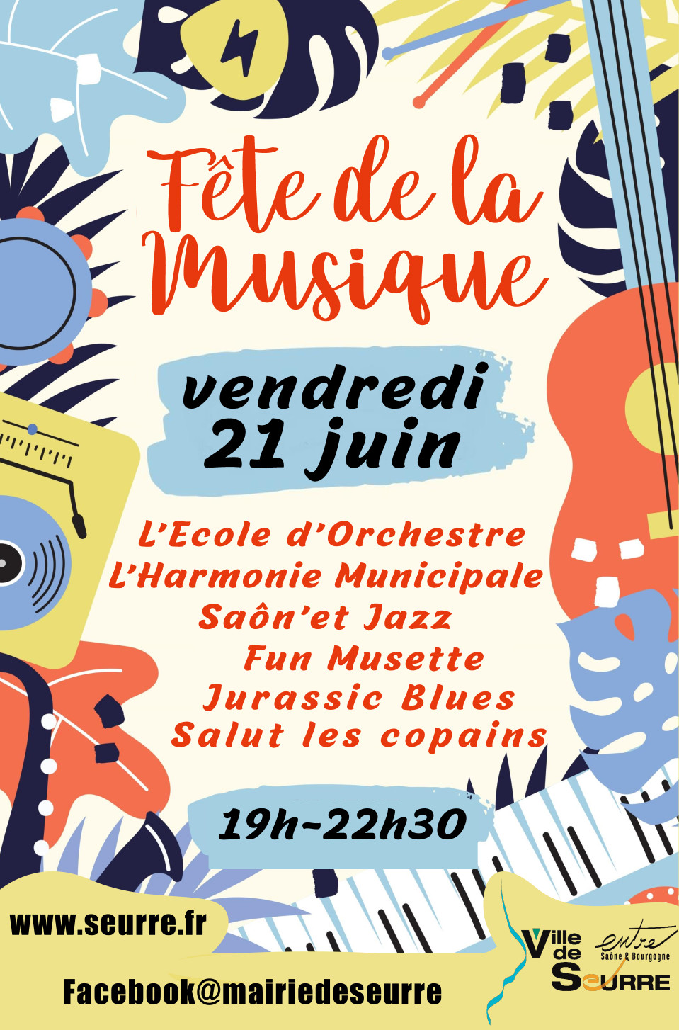 Affiche fête de la musique