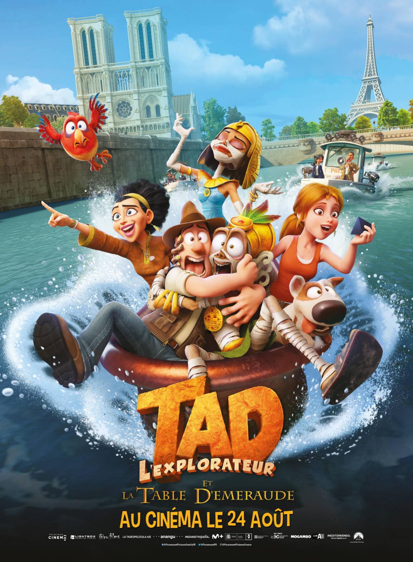 Affiche du film d'animation TAD