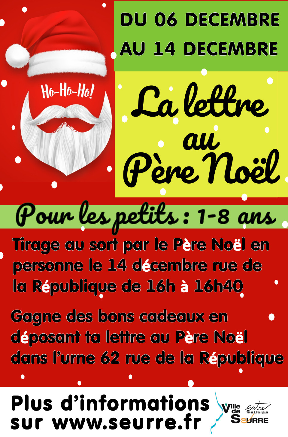 Jeu la lettre au Père Noël 2025