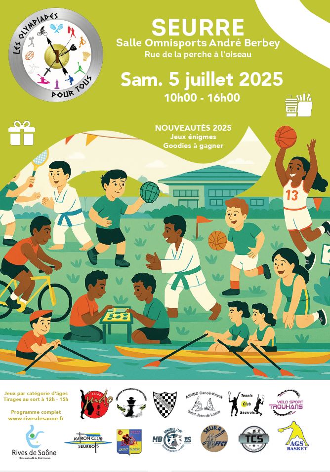 Les Olympiades pour tous - Samedi 5 juillet